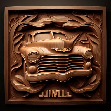 3D модель Chevrolet (STL)